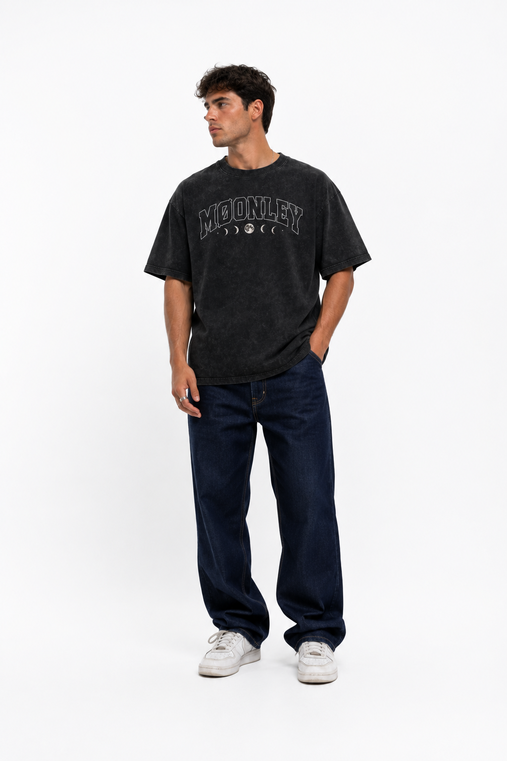 Moonley Basic Oversized Tee