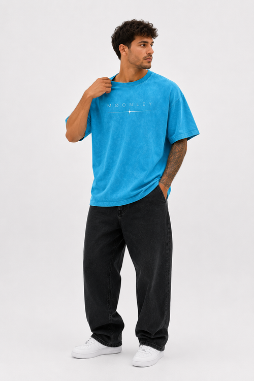 Essential Snow Washed Oversized Tee