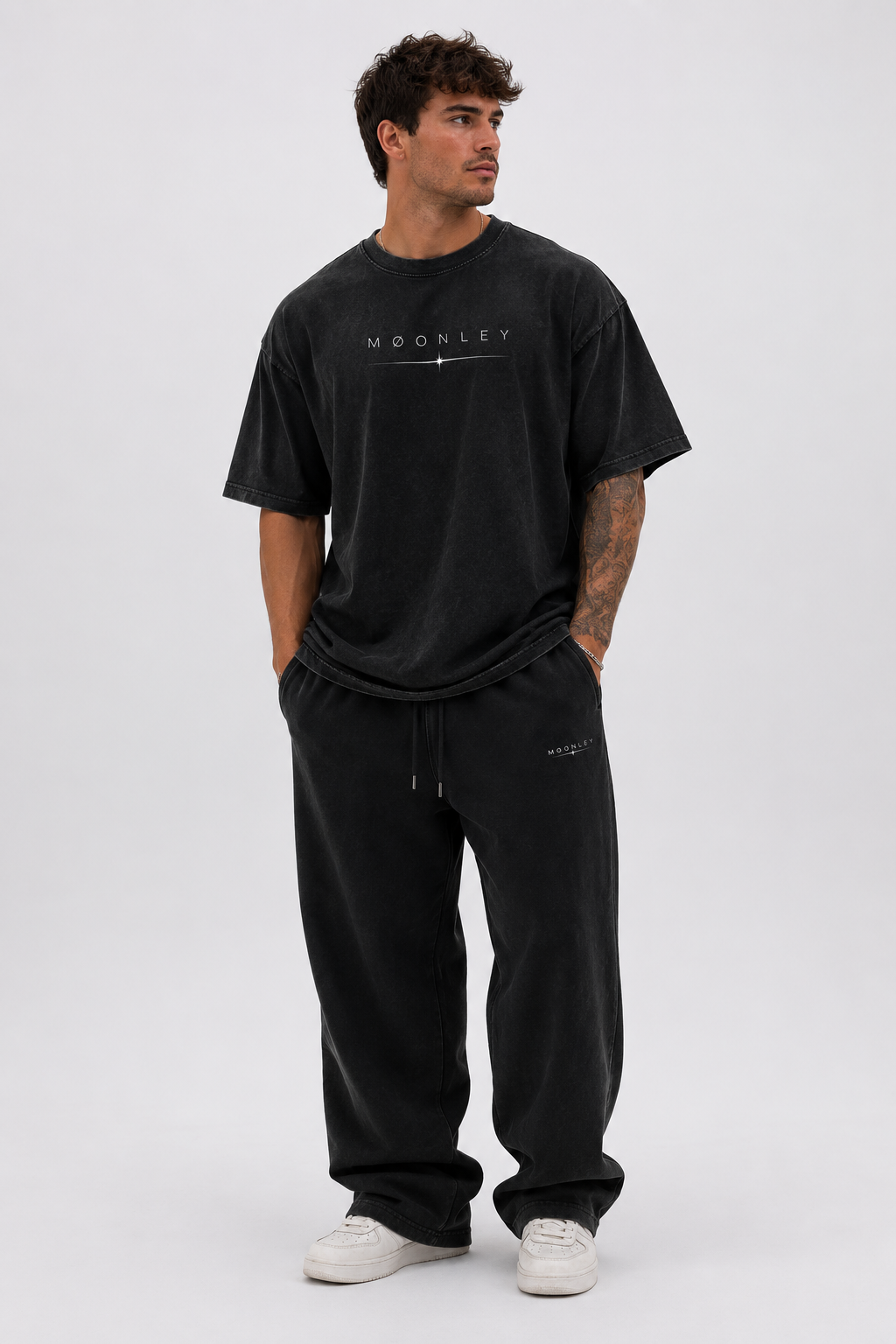 Essential Snow Washed Oversized Tee